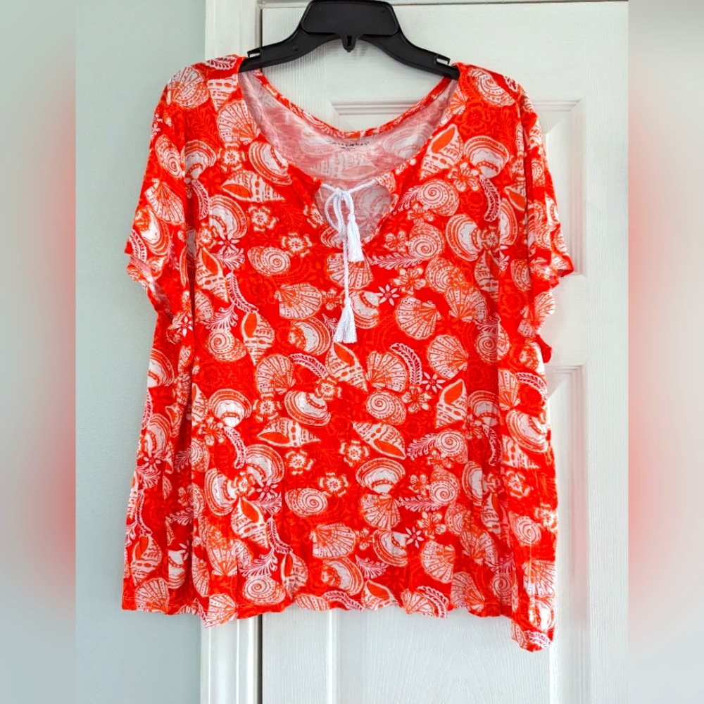 Casey Key Blouse women's size 2XL